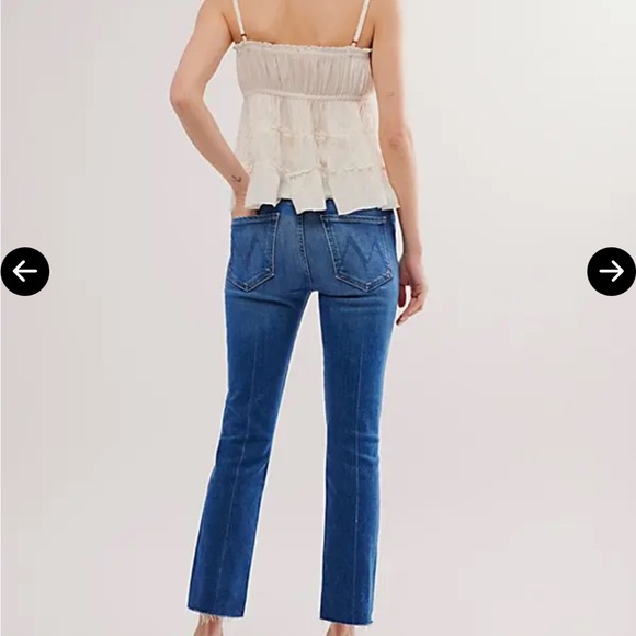 💙🩵 MOTHER- The Rascal Ankle Fray- Size 26 🩵💙 - Picture 6 of 13